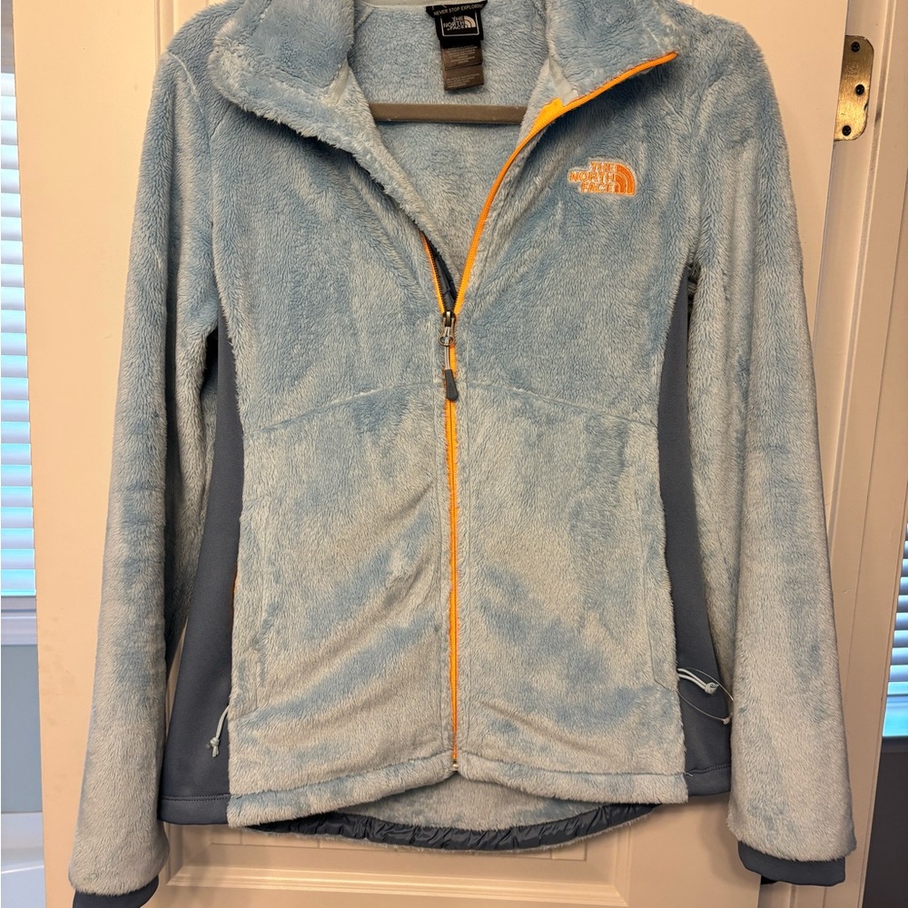 The North Face Women's Light Blue Teddy Jacket